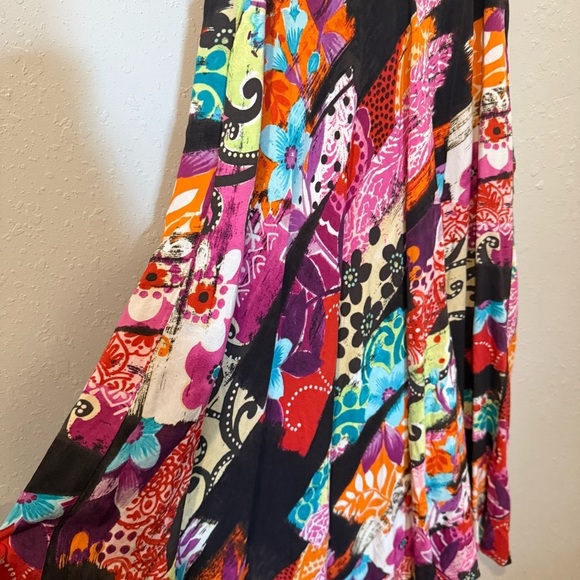 Jam’s World Vintage Mixed Pattern Maxi Dress - Picture 4 of 8
